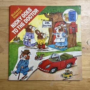 Nicky Goes to the Doctor Golden Look Look Book Paperback 1978 By Richard Scarry